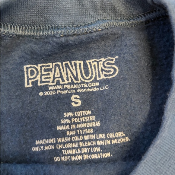 Peanuts Blue Sweater with Snoopy Design - Picture 3 of 5